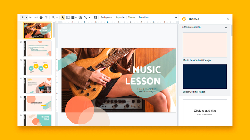 Hình minh họa cho một số câu hỏi liên quan về Google Slides